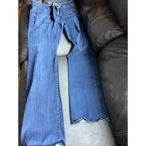 Women’s Kut from Kloth Farrah Baby Boot Denim jeans Size 12 Blue Streetwear